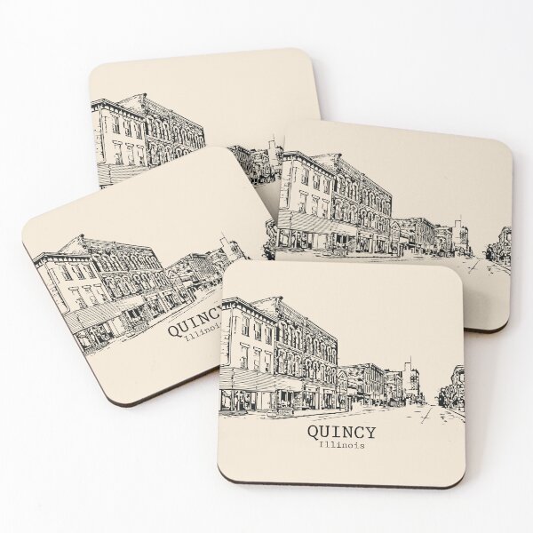 Item preview, Quincy - Illinois designed and sold by Lakeric Cityscapes.