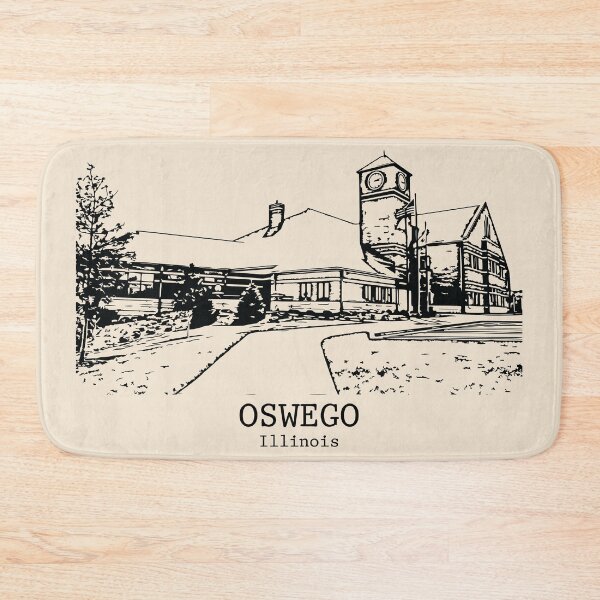 Item preview, Oswego - Illinois designed and sold by Lakeric Cityscapes.