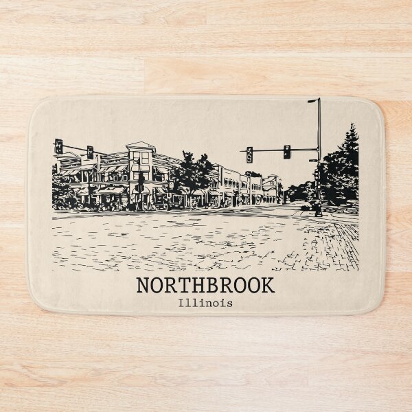 Item preview, Northbrook - Illinois designed and sold by Lakeric Cityscapes.