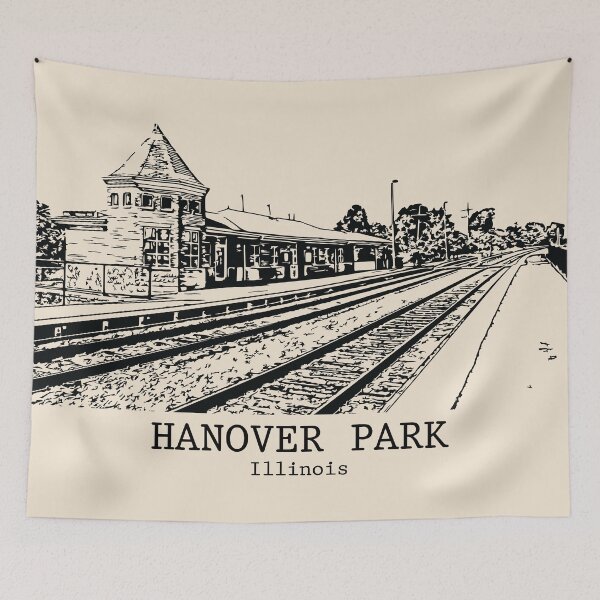 Item preview, Hanover Park - Illinois designed and sold by Lakeric Cityscapes.