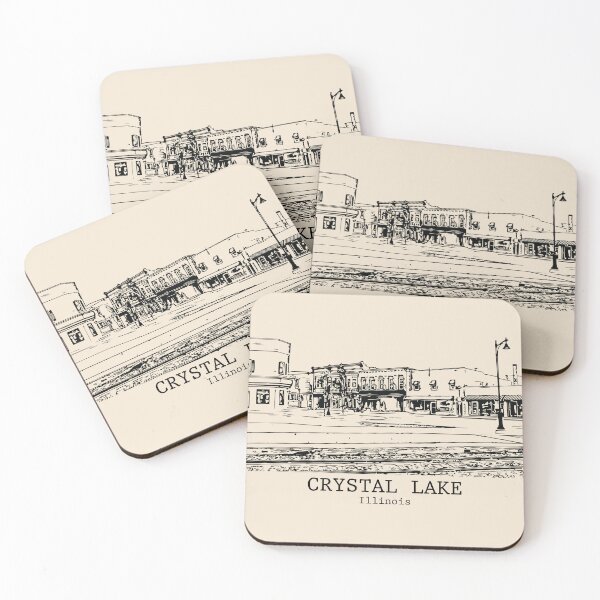 Item preview, Crystal Lake - Illinois designed and sold by Lakeric Cityscapes.
