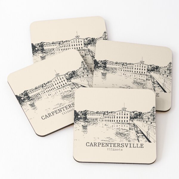 Item preview, Carpentersville - Illinois designed and sold by Lakeric Cityscapes.