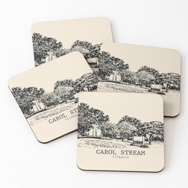 Item preview, Carol Stream - Illinois designed and sold by Lakeric Cityscapes.