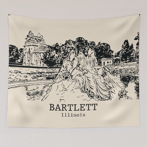 Item preview, Bartlett - Illinois designed and sold by Lakeric Cityscapes.