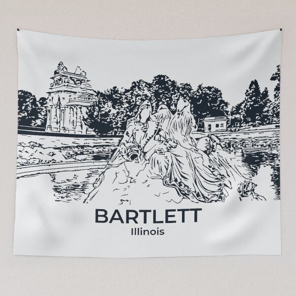 Item preview, Bartlett - Illinois designed and sold by Lakeric Cityscapes.
