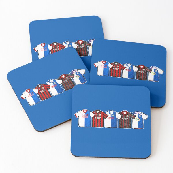 Item preview, Blackburn Rovers Kit Line-Up designed and sold by PiggyBlack.