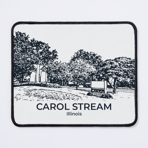Item preview, Carol Stream - Illinois designed and sold by Lakeric Cityscapes.