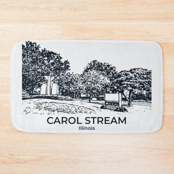 Item preview, Carol Stream - Illinois designed and sold by Lakeric Cityscapes.