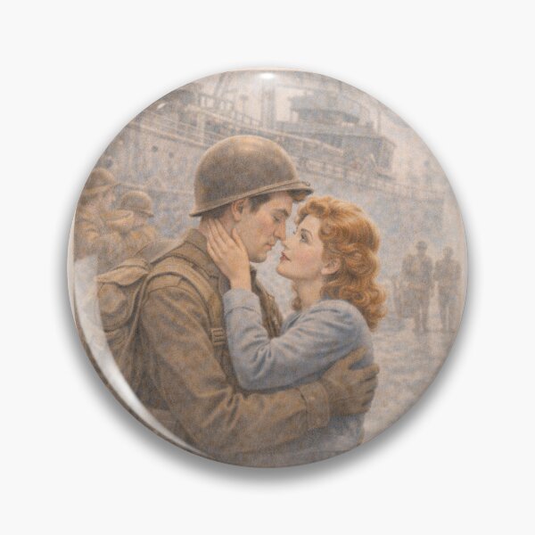 Item preview, 1943 WWII Valentine Postcard – Always in My Thoughts designed and sold by Novel Works Studio.