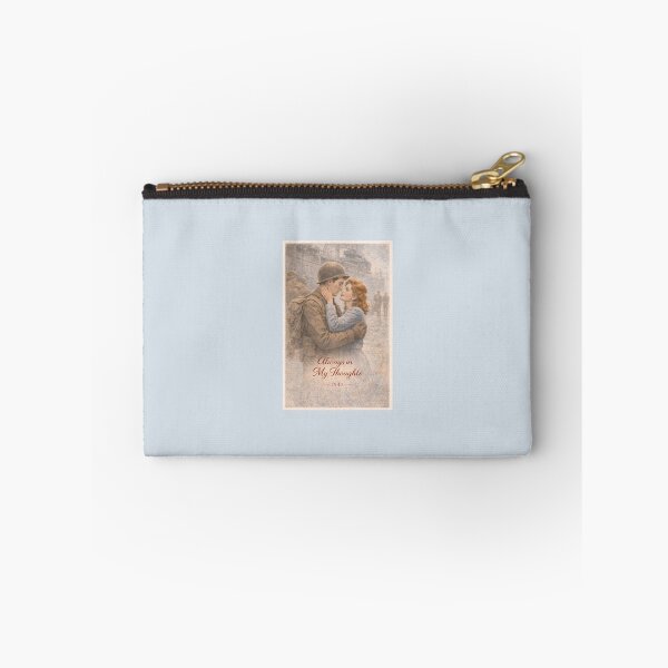 Item preview, 1943 WWII Valentine Postcard – Always in My Thoughts designed and sold by Novel Works Studio.