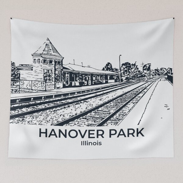 Item preview, Hanover Park - Illinois designed and sold by Lakeric Cityscapes.