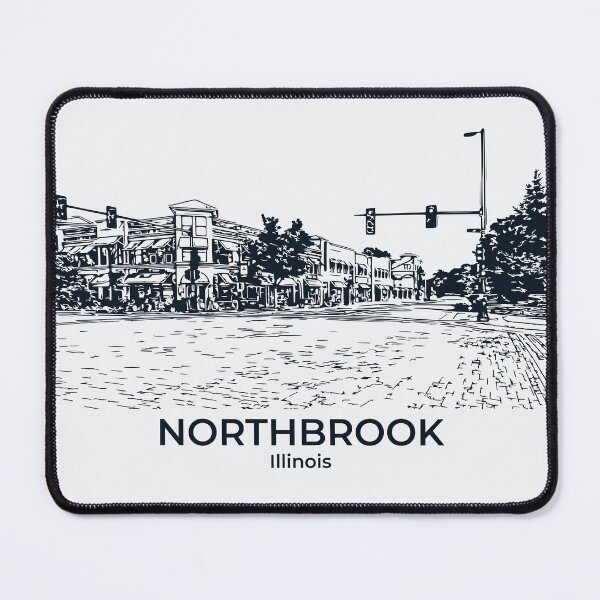 Item preview, Northbrook - Illinois designed and sold by Lakeric Cityscapes.