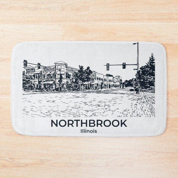Item preview, Northbrook - Illinois designed and sold by Lakeric Cityscapes.
