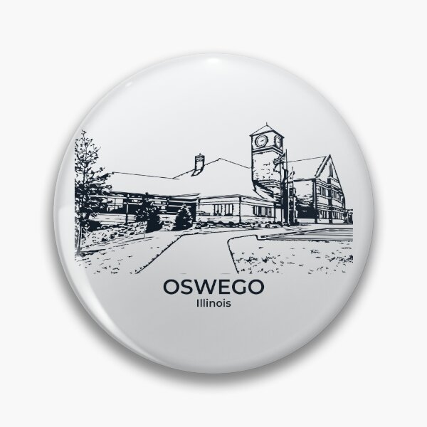 Item preview, Oswego - Illinois designed and sold by Lakeric Cityscapes.