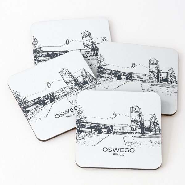Item preview, Oswego - Illinois designed and sold by Lakeric Cityscapes.