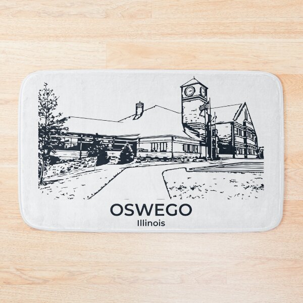 Item preview, Oswego - Illinois designed and sold by Lakeric Cityscapes.
