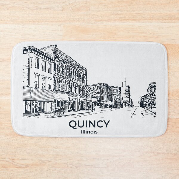 Item preview, Quincy - Illinois designed and sold by Lakeric Cityscapes.
