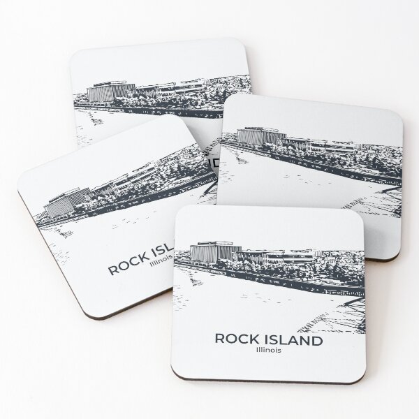 Artikelvorschau, Rock Island - Illinois entworfen und verkauft von Lakeric Cityscapes.
