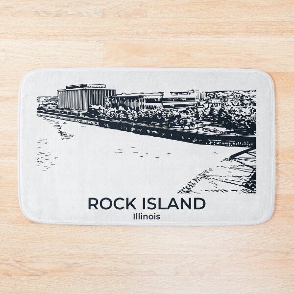 Item preview, Rock Island - Illinois designed and sold by Lakeric Cityscapes.