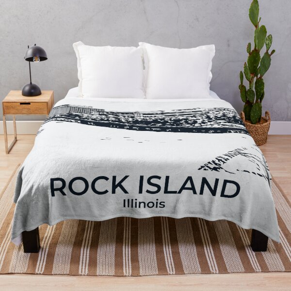 Artikelvorschau, Rock Island - Illinois entworfen und verkauft von Lakeric Cityscapes.