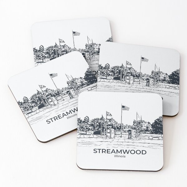 Item preview, Streamwood - Illinois designed and sold by Lakeric Cityscapes.