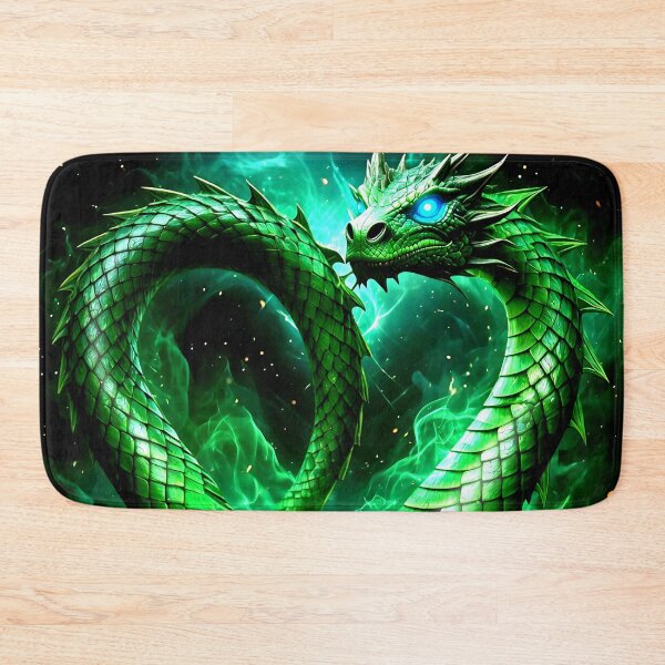 Item preview, Green Dragon Ouroboros — Eternal Energy designed and sold by StickBuAndii.