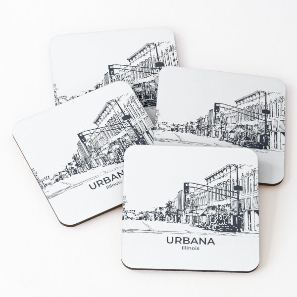 Item preview, Urbana - Illinois designed and sold by Lakeric Cityscapes.