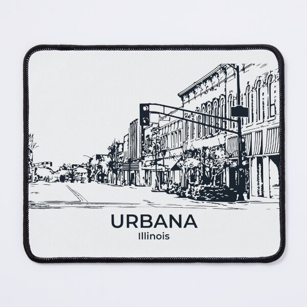 Item preview, Urbana - Illinois designed and sold by Lakeric Cityscapes.