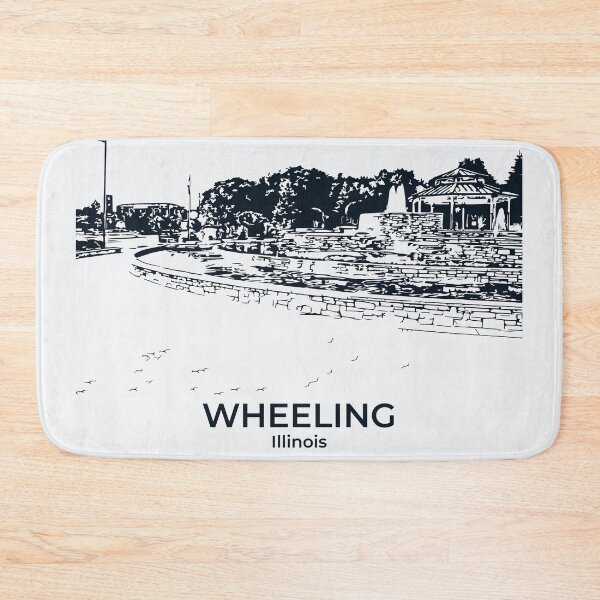 Item preview, Wheeling - Illinois designed and sold by Lakeric Cityscapes.