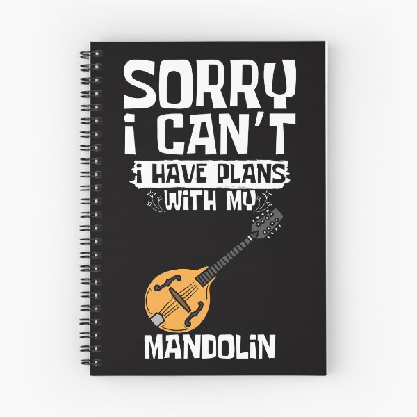 Item preview, Sorry I Can't I Have Plans With My Mandolin designed and sold by WeirdlyRare.