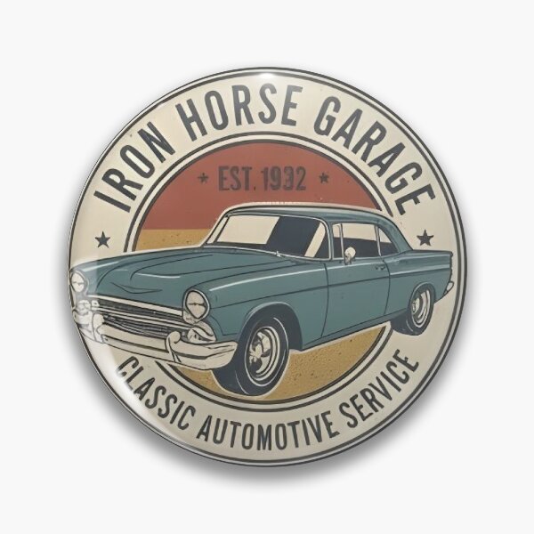 Artikelvorschau, Iron Horse Garage – Klassischer Kfz-Service entworfen und verkauft von Jchan24.