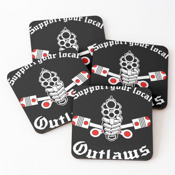 Item preview,  Outlaw Mc Support Gift Halloween Day Thanksgiving Christmas Day designed and sold by AlbinoAna777.