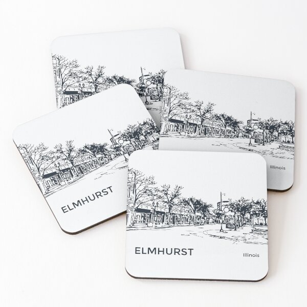 Item preview, Elmhurst Illinois designed and sold by Lakeric Cityscapes.