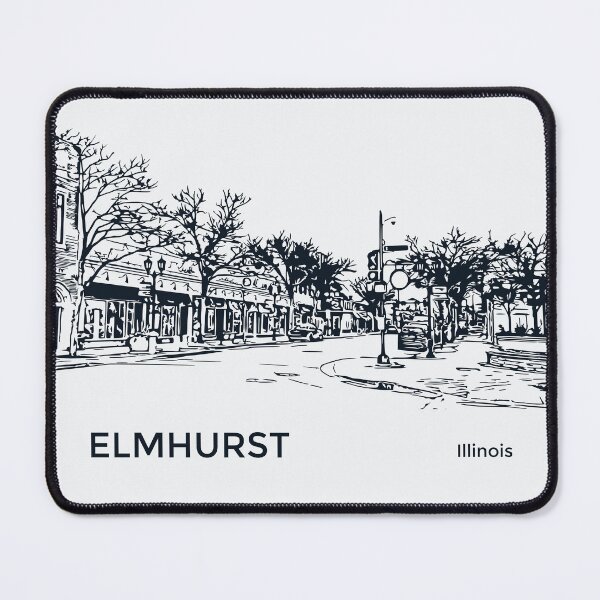 Item preview, Elmhurst Illinois designed and sold by Lakeric Cityscapes.