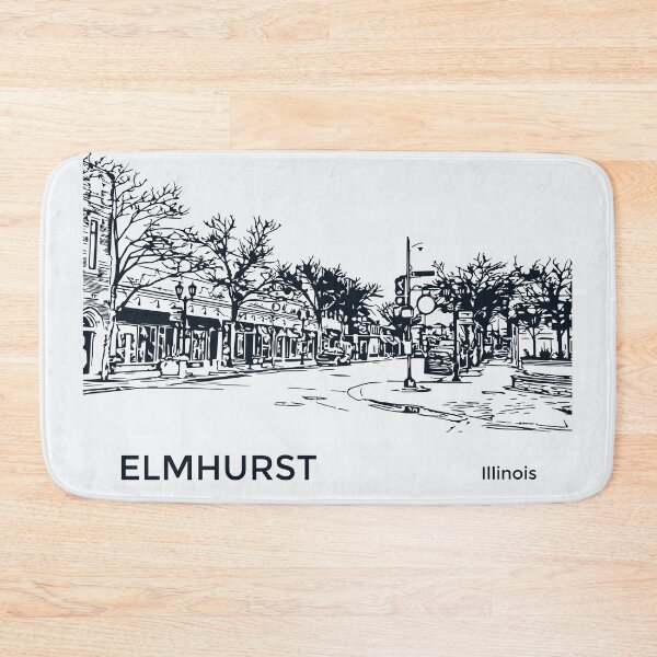 Item preview, Elmhurst Illinois designed and sold by Lakeric Cityscapes.