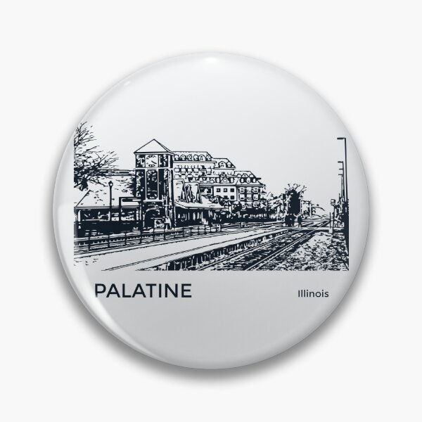 Item preview, Palatine Illinois designed and sold by Lakeric Cityscapes.