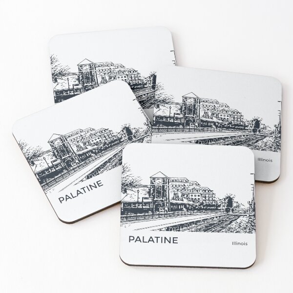 Item preview, Palatine Illinois designed and sold by Lakeric Cityscapes.