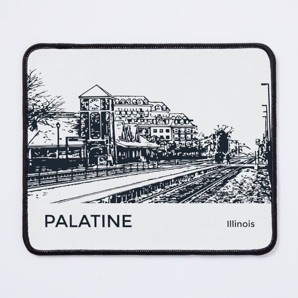 Item preview, Palatine Illinois designed and sold by Lakeric Cityscapes.