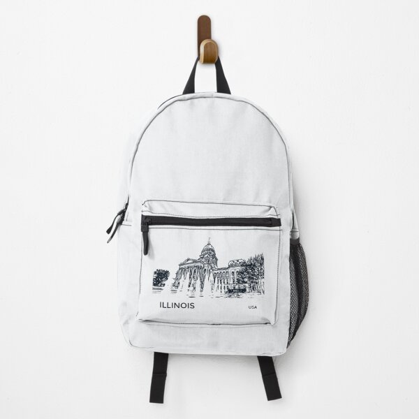 Item preview, Illinois State USA designed and sold by Lakeric Cityscapes.