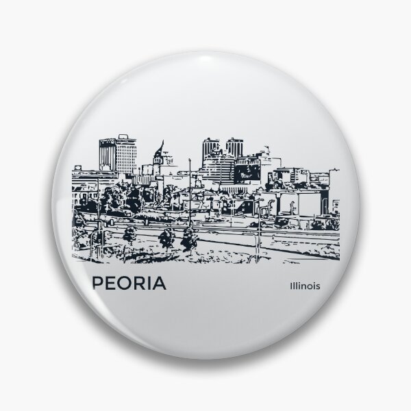 Item preview, Peoria Illinois designed and sold by Lakeric Cityscapes.