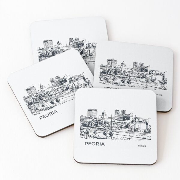 Item preview, Peoria Illinois designed and sold by Lakeric Cityscapes.