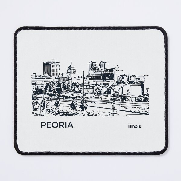 Item preview, Peoria Illinois designed and sold by Lakeric Cityscapes.
