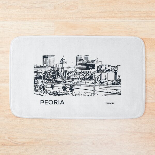 Item preview, Peoria Illinois designed and sold by Lakeric Cityscapes.