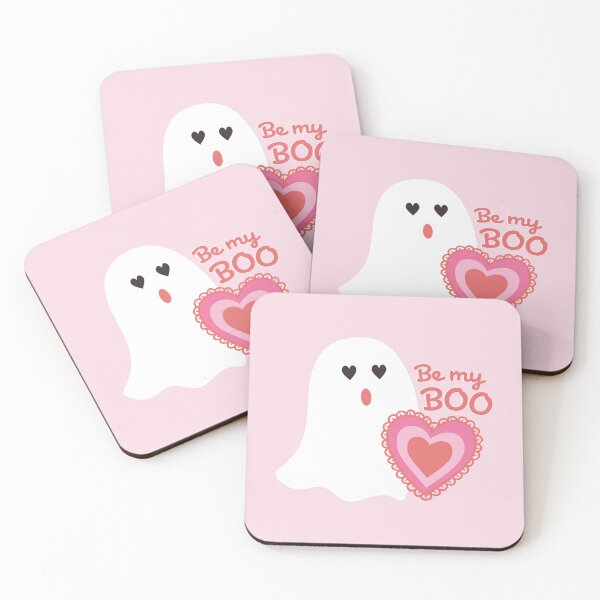 Item preview, Be my BOO (pink) designed and sold by Britt Whitaker Design.