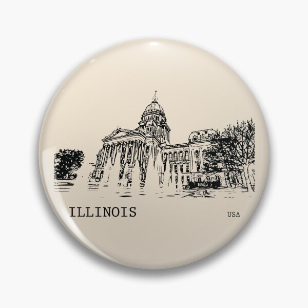 Item preview, Illinois State USA designed and sold by Lakeric.