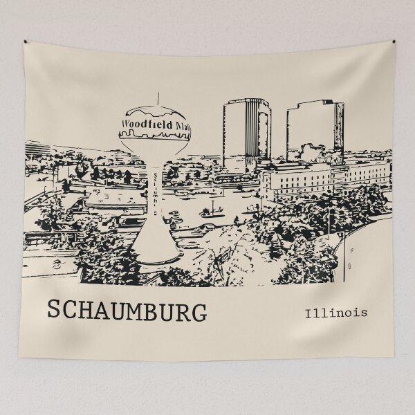 Item preview, Schaumburg Illinois designed and sold by Lakeric Cityscapes.