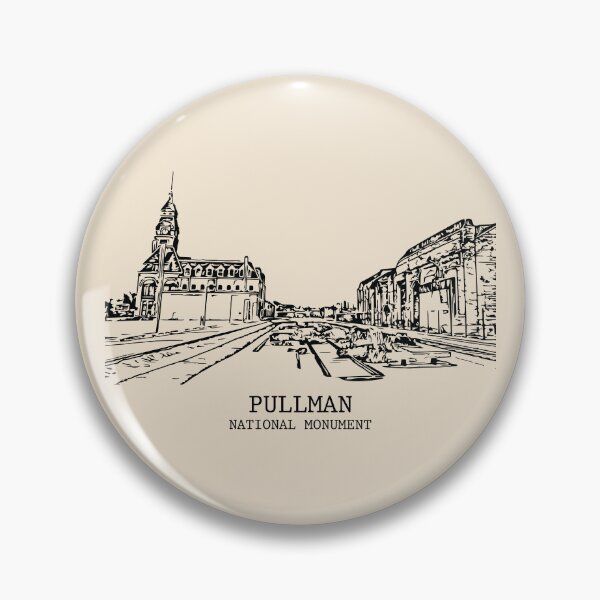Item preview, Pullman National Monument designed and sold by Lakeric Cityscapes.
