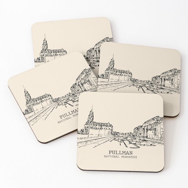 Item preview, Pullman National Monument designed and sold by Lakeric Cityscapes.
