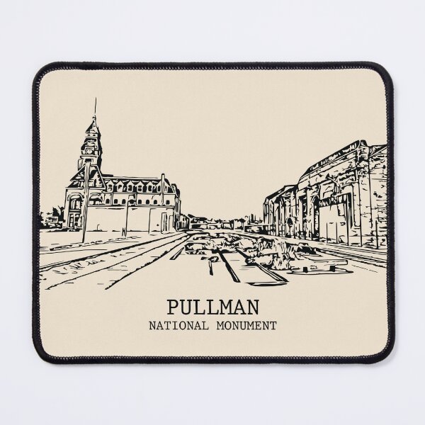 Item preview, Pullman National Monument designed and sold by Lakeric Cityscapes.