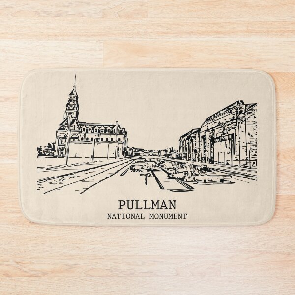 Item preview, Pullman National Monument designed and sold by Lakeric Cityscapes.